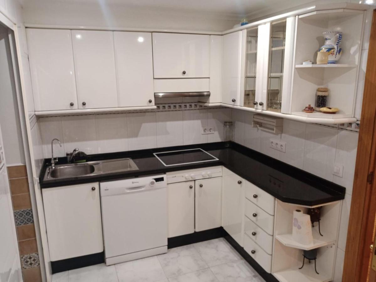 Piso Playa Gijon Apartment Bagian luar foto